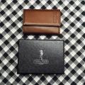 *the speed wallet* TOM and FRED London® `Freddy` Genuine British Leather Pocket Wallet