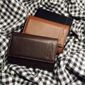 *the speed wallet* TOM and FRED London® BLACK `Freddy` Genuine British Leather Pocket Wallet