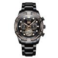 Retail: R2,599.00 TEVISE ® Men's Barbarian Automatic Rose Gold Edition Watch BRAND NEW