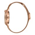 R7k ROBERO CAVALLI Women's Forest Steel Milanese Rose Gold Watch GENUINE BRAND NEW