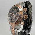 R7,999.00 INVICTA Men's DAYTONA Rose Gold Two Toned Chronograph Watch BRAND NEW