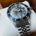 Retail: R3,999.00 EICHMULLER GERMANY Men's Mark III GRAPHITE BLUE Diver 20ATM Watch BRAND NEW IN BOX