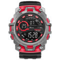 SMAEL Shock Proof Sports Chrono RED/SILVER 5ATM WATER RESISTANT **BRAND NEW**