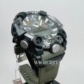 WEIDE Men's SHOCK PROOF MUD GATOR 50m CARBON Black/Green Watch BRAND NEW official SA store