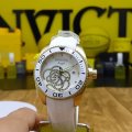 ***beautiful*** R7,425.00 INVICTA Women's Angel Zirconia White/Gold Silicone 38mm Watch BRAND NEW