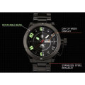 Retail: R3,999.00 INFANTRY MILITARY CO. Men's KINGTIGER WORLD OF TANKS 48MM WATCH NEW