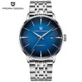 Retail: R6,900.00 PAGANI DESIGN Grande Date Automatic Oceanic Blue Dial 43mm Watch BRAND NEW