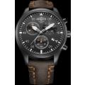 Retail: R8,900.00 Aeromeister 1880 Amsterdam Men`s EVOLUTION STEEL Chronograph Watch + FLIGHT TIN