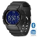 NORTH EDGE mens ak bluetooth smart Tactical Dual Time Watch