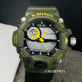 SMAEL Men`s SHOCK PROOF Mens GASSER S-SHOCK Army Green Watch WATER RESISTANT **BRAND NEW**