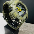 SMAEL Men`s SHOCK PROOF Mens GASSER S-SHOCK Army Green Watch WATER RESISTANT **BRAND NEW**