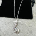 BRITISH JEWELLERS Grace Pendant Embellished with Crystals from Swarovski® + Chain