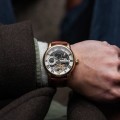 Thomas Earnshaw Automatic Premium Luxury Medallion Gold Dual Time Moonphase Watch