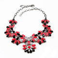 AMRITA NEW YORK Women`s The Hamptons Austrian Crystal and Resin Evening Necklace coral