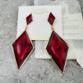 AMRITA NEW YORK Wisteria Earring Gold Plated / Ruby