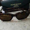 PRIVE REVAUX Mens wayfarer Premium Luxe Tortoise Acetate Sunglasses or Glasses