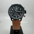 Infantry Military Co. Men`s Forester Black Dial Watch