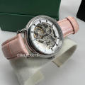 TOM & FRED London Women`s Non Functional Auto Portendorf Silver / Pink Watch 1/1000pcs