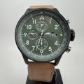 Infantry Military Co. Men`s Forester Green Dial Watch