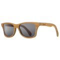 SCHWOOD Mens CANBY Premium Luxury Carbon Infused Oak / Grey Lens Sunglasses