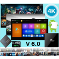 Multimedia TV, PC  Box. Android 6.0. Quad Core. 4K Video. S905X. WiFi, HDMI, USB, SD