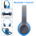 Wireless Bluetooth Bass Headphones with controls, Microphone, FM Radio, TF Card slot Assorted colors