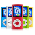 MP4 Video Player with FM Radio, MP3, Gaming function. Metal case. Assorted Colors.