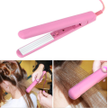 Mini Ceramic Hair Curler/Crimper Styling Iron. Blue, Pink or Purple color.