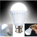 Intelligent LED Emergency Light Bulb. Built in battery to stay lit during power cuts. Bayonet type.