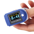 Medical Fingertip Pulse Oximeter. Pain free measuring device.