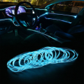 Universal Car Interior Ambient Neon Strip Light. Available in Blue and White Color