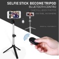 Wireless Selfie Stick Tripod. For Smartphone, Camera. Compatible with Android and iOS phones.