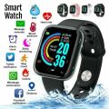 1.3" Smart Bluetooth Watch. Heart Rate Monitor. IP67 Waterproof. Colorful Screen.
