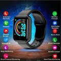 1.5` Smart Watch. 2022. Heart Rate Monitor. Blood Pressure. Fitness Bracelet. Black color