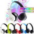 Wireless Bluetooth Headphones with MP3 player, Microphone. TF Card slot Assorted colors