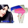 New Nova Compact Hair Dryer. 1400w. Available in Pink or Blue color.