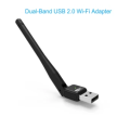 Mini Wireless Wifi Dongle. USB. Fast 300Mbps Speed.