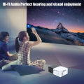 Mini LED Projector 1080P HD Home Theatre Cinema System. PC, Laptop, SmartPhone, HDMI, AV, USB & SD