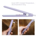 2in1 Mini Ceramic Hair Straightener Curler Iron. Available in Pink, White or Black.