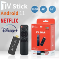 MX10 4k Ultra Tv Stick. 32GB, 4GB DDR3, 4K, 5G wifi, All in one cable free Android tv.