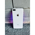Apple iPhone 8 Plus 64GB Silver. Like New Condition