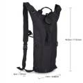 Tactical Hydration Backpack Water Bladder 3L - Black