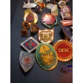 Collection of vintage badges. One bid for 32 badges