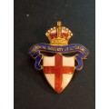 The Royal Society of St George Vintage badge