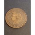 1873 France 10 Centimes