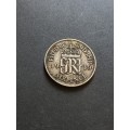 1939 UK silver sixpense. Use as filler for SA Union