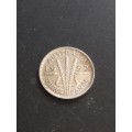 1957 Australia threepence