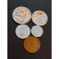 1976 UNC RSA coin lot. Beautiful