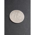 1909 Ceylon Silver 10 cent