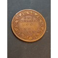 1920 India One quarter anna